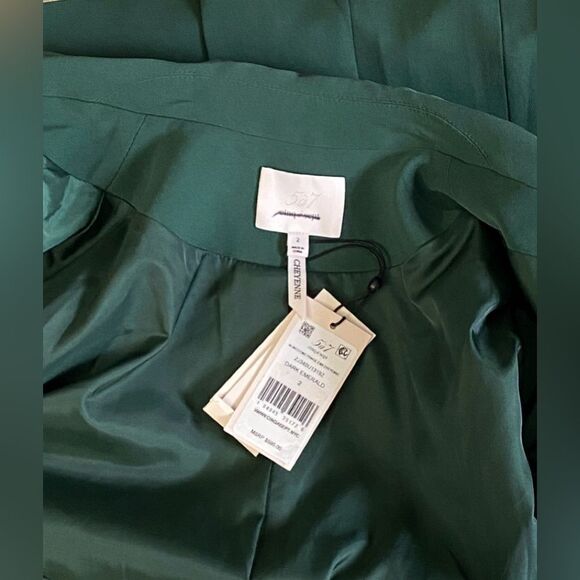 CINQ À SEPT Cheyenne Fringe Embellished Blazer size 2 - Picture 10 of 12